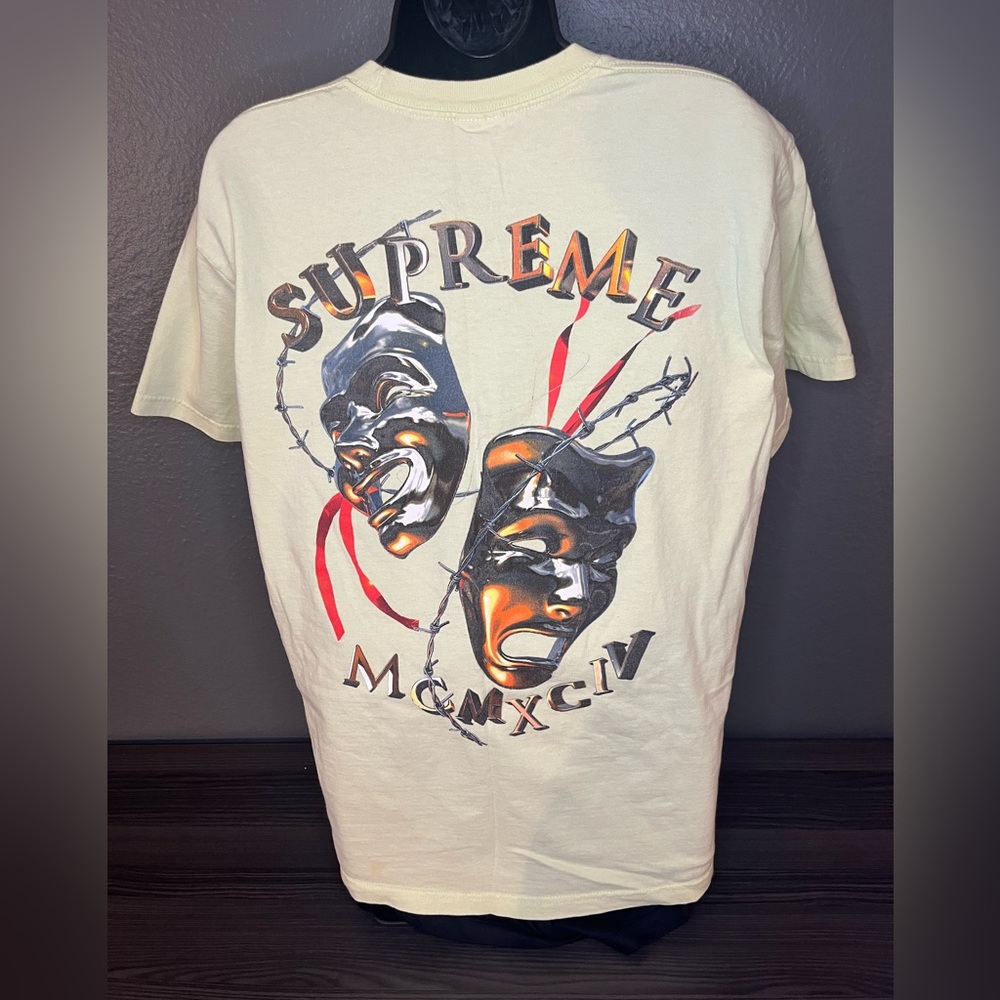 Supreme Pale green Cotton Tee
